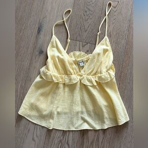 Garage Yellow Camisole Top